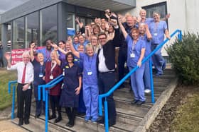Staff from Wrightington, Wigan and Leigh Teaching Hospitals NHS Foundation Trust celebrated ten years of The Hanover Building