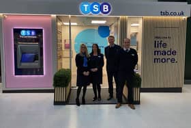 The new TSB pod at the Grand Arcade shopping centre in Wigan