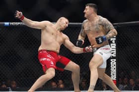 Tom Aspinall won the interim world heavyweight title last November after dismantling Sergei Pavlovich in New York City