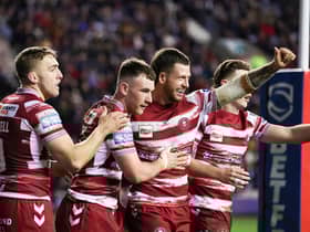 Wigan Warriors have named their squad for the game against Castleford