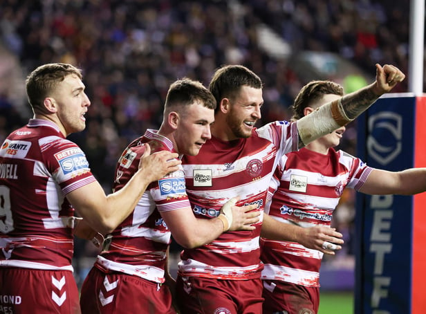 Wigan Warriors have named their squad for the game against Castleford