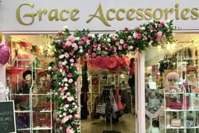 One of the new shops opened in the Makinson Arcade, Graces Accessories
