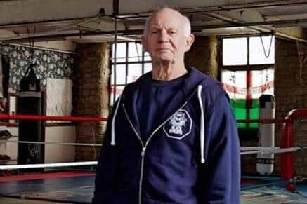 Allan Clarkin at his gym