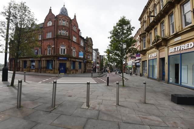 Wallgate, in Wigan town centre