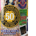 New new Wigan Casino 50th anniversary Uncle Joe's Mint Balls tin