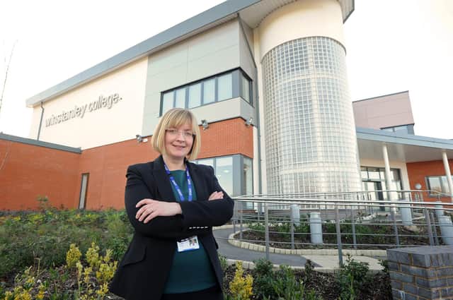Winstanley College principal Louise Tipping