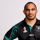 Thomas Leuluai was part of New Zealand's Rugby League World Cup coaching team (Photo by Pat Elmont/Getty Images for Rugby League World Cup)