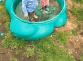 Water is fun in all weathers as long as you wear your WELLIES