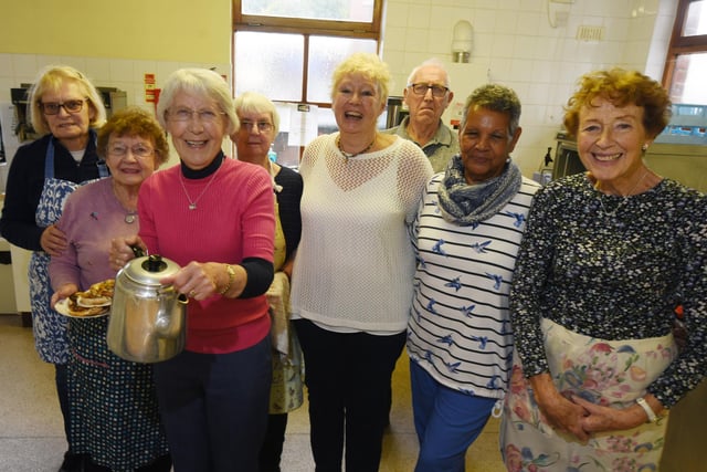 Volunteers from Standish Churches Together