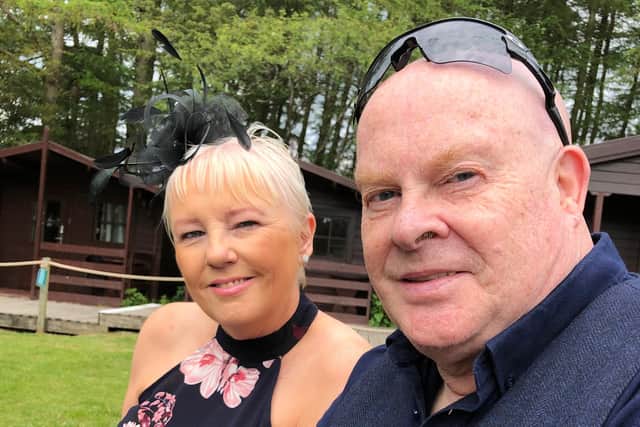 Steve and Jane Hodkinson were married for 44 years