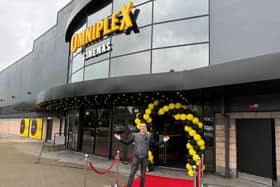 Luke Marsden at the launch of Omniplex Wigan