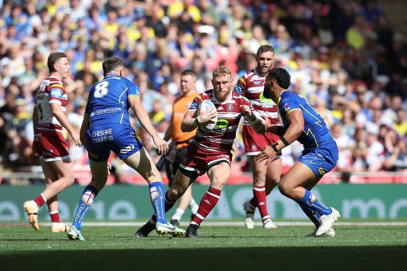 The England international prop signed a four-year deal with Wigan ahead of 2024 from the Canterbury Bulldogs