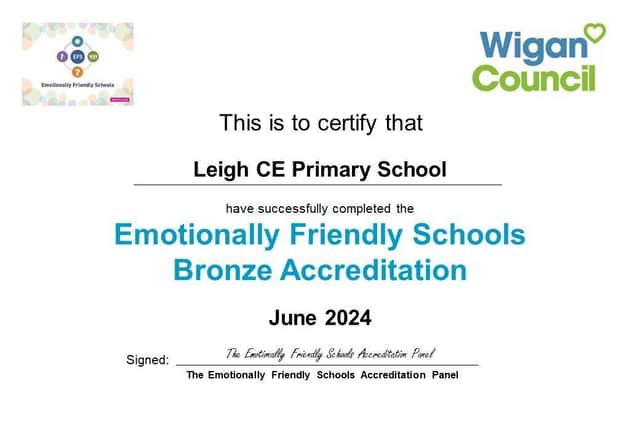 Bronze Accreditation Award