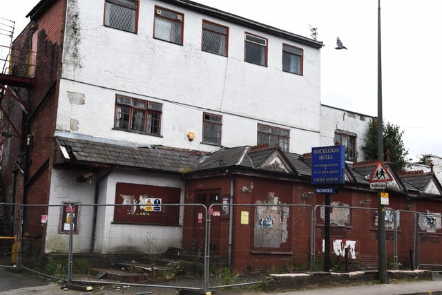 The one-time Rockleigh Hotel on Bolton Road, Ashton, does the area no favours