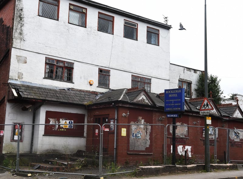 The one-time Rockleigh Hotel on Bolton Road, Ashton, does the area no favours