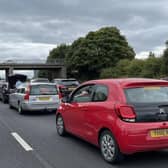 One driver described the hours-long delays as 'M6 hell'. Picture credit: Kieron Brogan @kieron_brogan