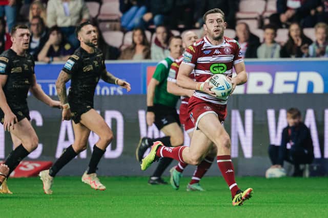 Jake Wardle registered three assists in the victory over Leigh Leopards
