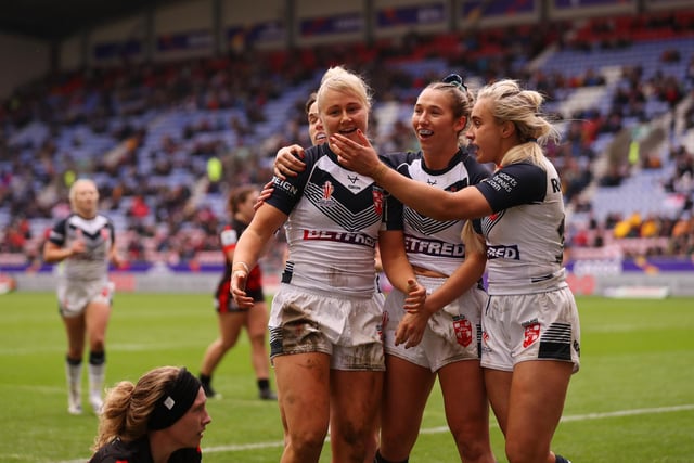 Craig Richards' side produced a 54-4 win over Canada in the opening game (Photo by Charlotte Tattersall/Getty Images for RLWC)