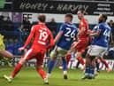 Will Keane heads home against Ipswich