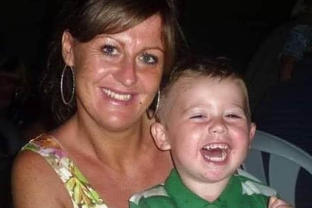 Loui Aspinall with mum Emma, who set up DoIt4Loui in his memory