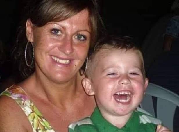 Loui Aspinall with mum Emma, who set up DoIt4Loui in his memory