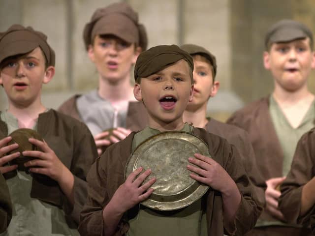 Action from Wigan Little Theatre's hit production Oliver!