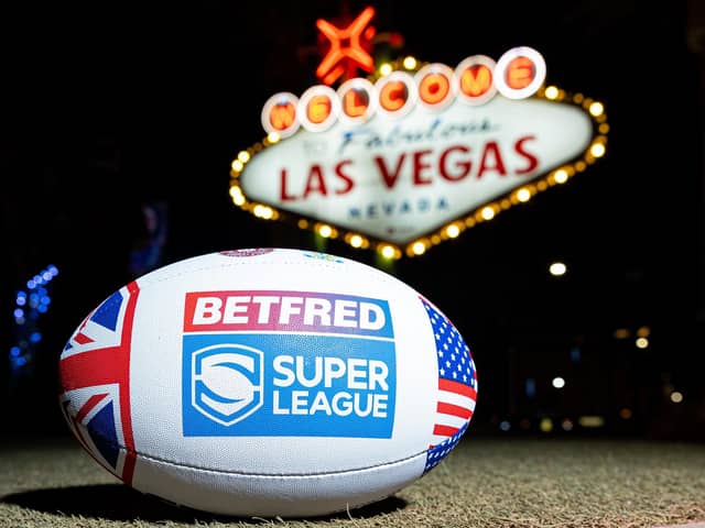 Super League will take a step into the unknown this weekend when Wigan face Warrington in Las Vegas