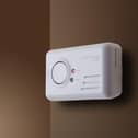 A carbon monoxide alarm