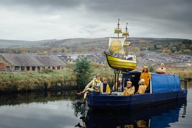 Opal's Comet will be performed on the canal from a barge