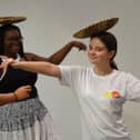 Bubble Up and Curious Minds work with Everthing Human Rights Community Group for a summer holiday activity workshop, for local children transitioning to secondary school, held at The Turnpike Leigh.