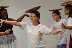 Bubble Up and Curious Minds work with Everthing Human Rights Community Group for a summer holiday activity workshop, for local children transitioning to secondary school, held at The Turnpike Leigh.