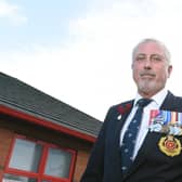 John Harker MBE at Wigan Borough Armed Forces Hub