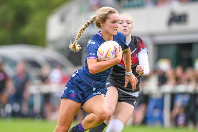 Kerrie Evans was also among the scorers for the Warriors against London.