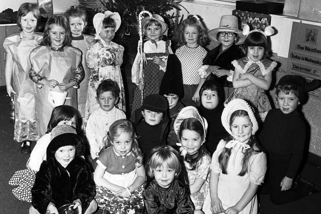 Mabs Cross Primary School nativity in 1974