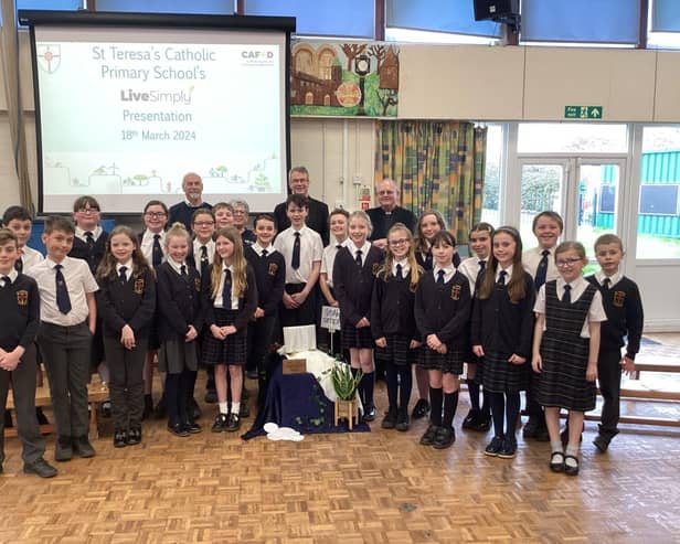 Bishop Tom Visits St Teresa's
