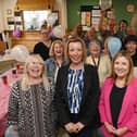 Volunteers were celebrated at an event by The Brick