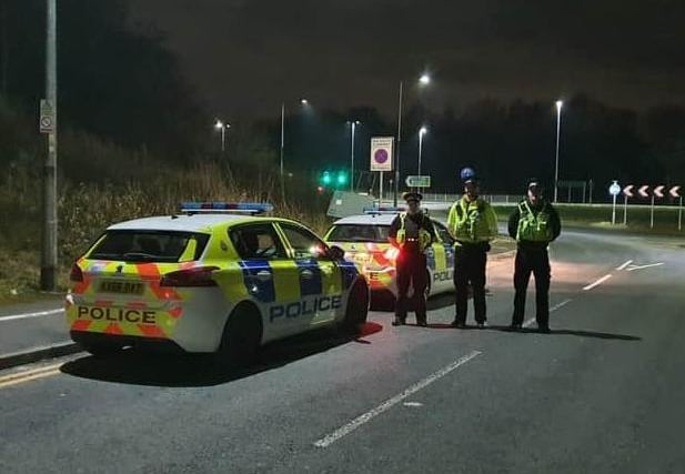 Police are getting tough on motorists who are using Wigan’s new A49 link road like a race track. Patrols have been taking to the A49 link road between Westwood Park and Goose Green after receiving complaints of dangerous driving along it. The route was established in order to ease traffic on the congested, residential Poolstock Lane. With big roundabouts, a long, straight stretch and a hump-backed bridge in the middle of it, the link road has been the scene of several instances of idiotic motoring.