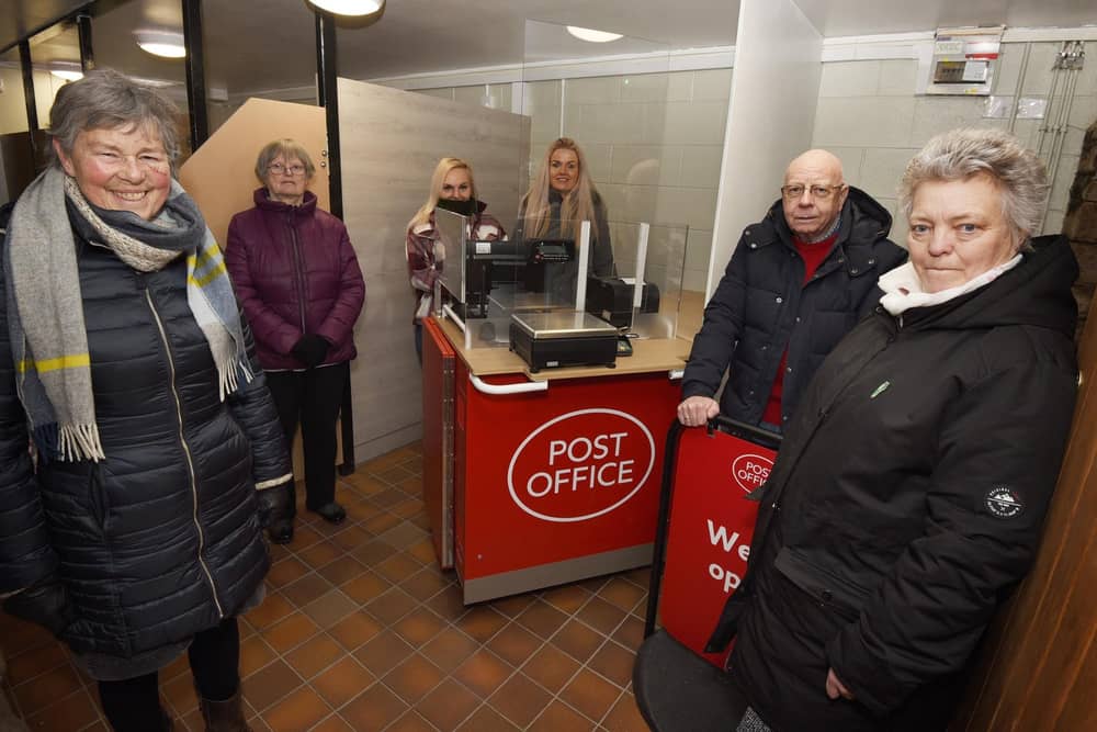 The post office first opened at the Church of St Thomas The Martyr, Up Holland, in early 2021 during the pandemic