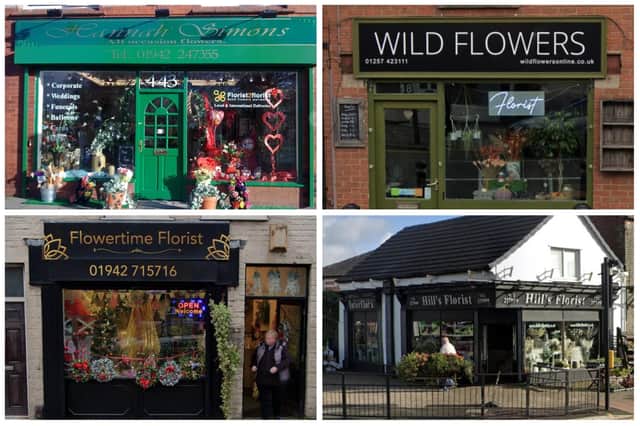Below are 12 of the highest-rated florists in Wigan for Valentine's Day flowers