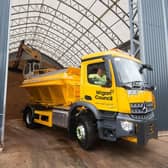 Wigan gritter ready for action