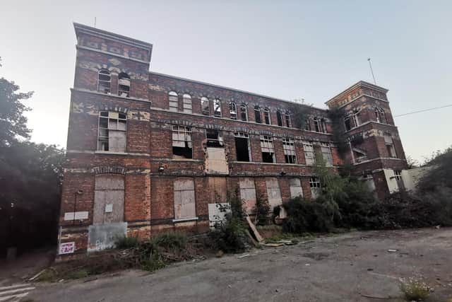 Pagefield Mill is now derelict and dangerous