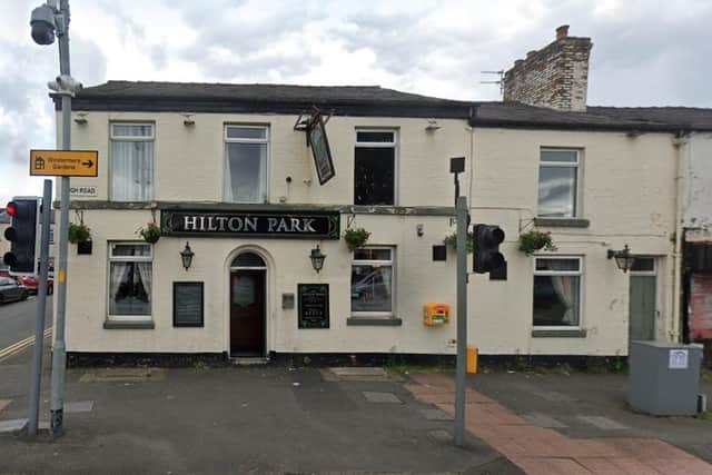 The former Hilton Park pub in Leigh