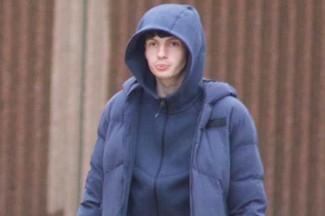 Cole McKenzie outside Liverpool Crown Court
