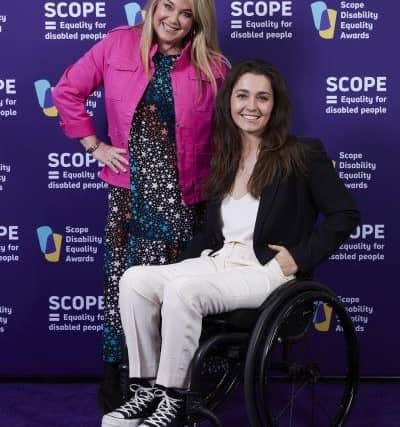 Scope Disability Equality Awards 2024, guests: Lucy Alexander and Kitty Castledine