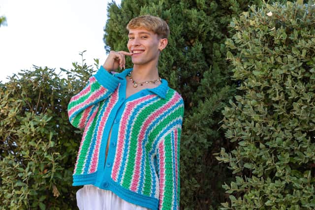 Wigan's own Jack Smith who is a star of the second series of the BBC gay dating show I Kissed A Boy
