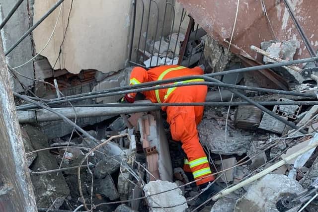 Four firefighters from Greater Manchester have joined rescue efforts in the city of Hatay in Turkey