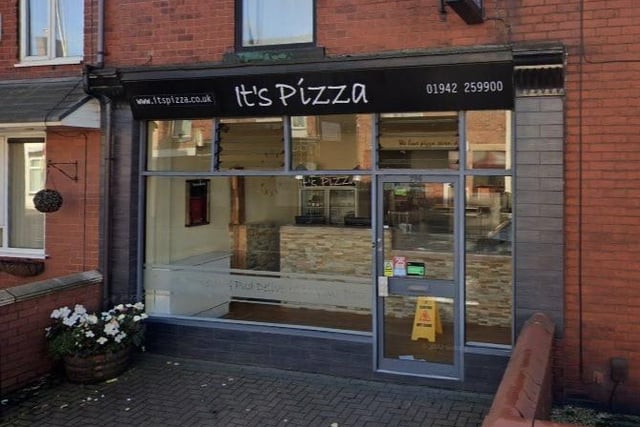 It's Pizza on Atherton Road, Hindley Green, has a current 5 star rating
