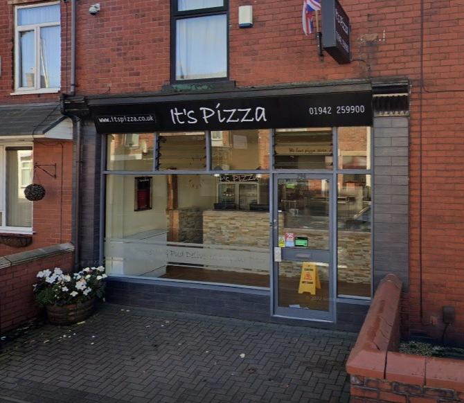 It's Pizza on Atherton Road, Hindley Green, has a current 5 star rating
