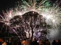 Fireworks at Haigh Hall