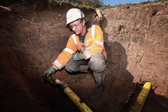 Gas line replacements by Cadent